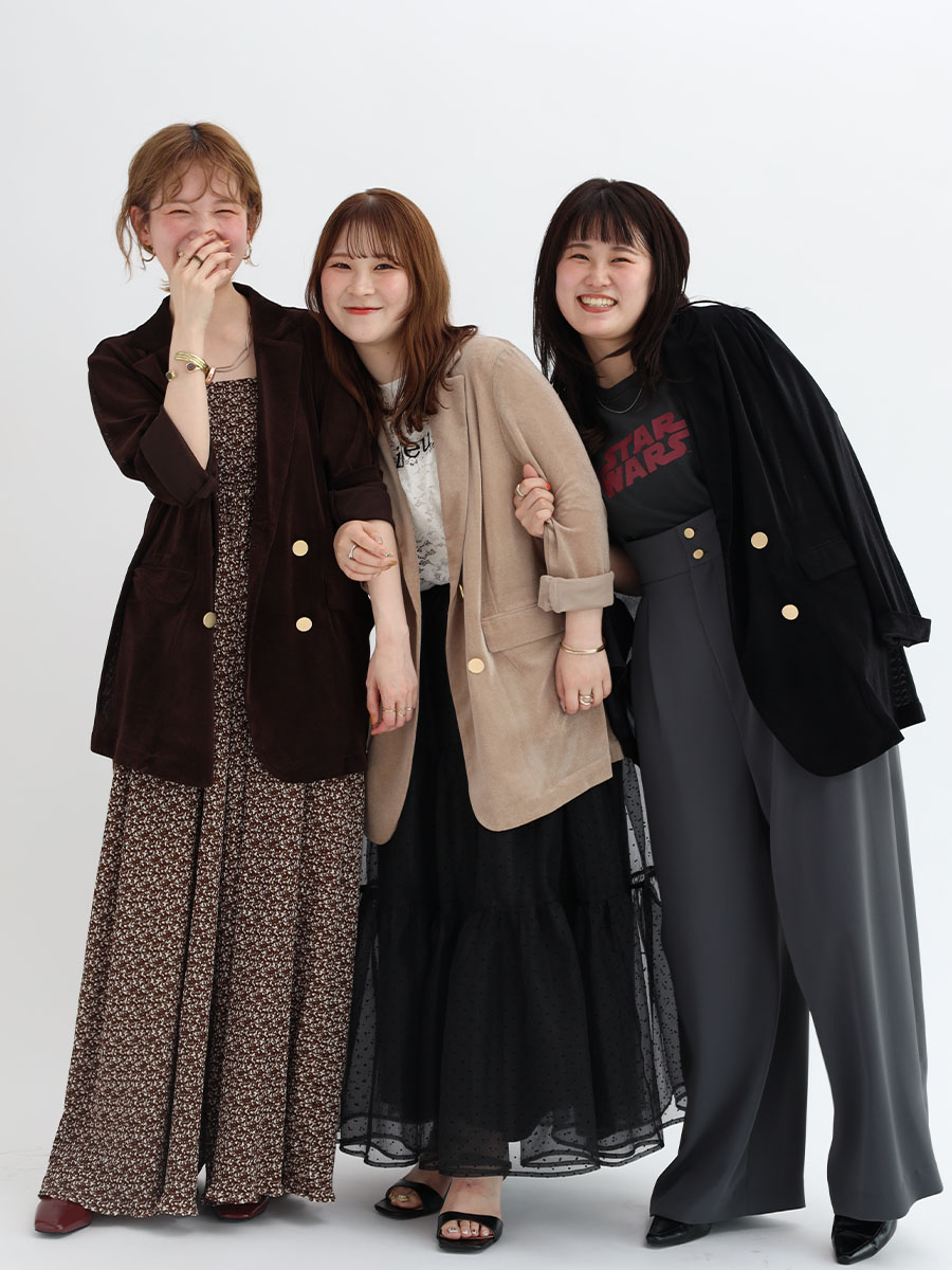 Mesh velour tailored jacket